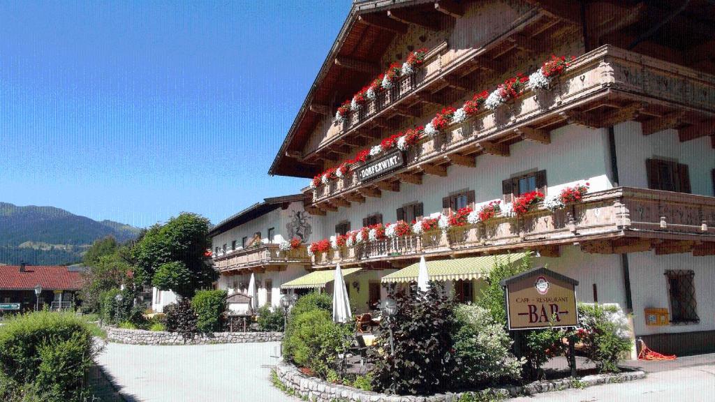 Landgasthof Dorferwirt Oberau Exterior foto